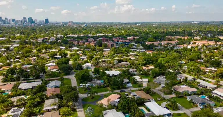 Wilton Manors Aerial View