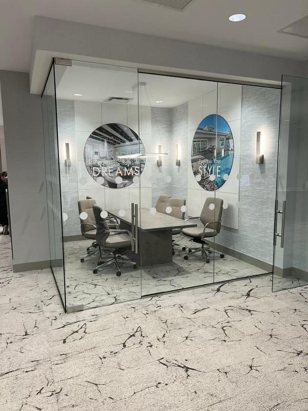 Custom Office Glass Partitions in Delray Beach, FL